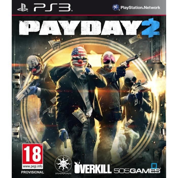 Pay Day 2 Jeu PS3