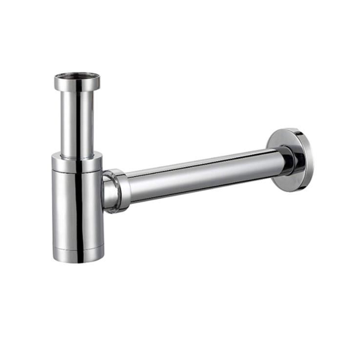 Designer Lavabo Siphon cylindrique chrome Ky1191
