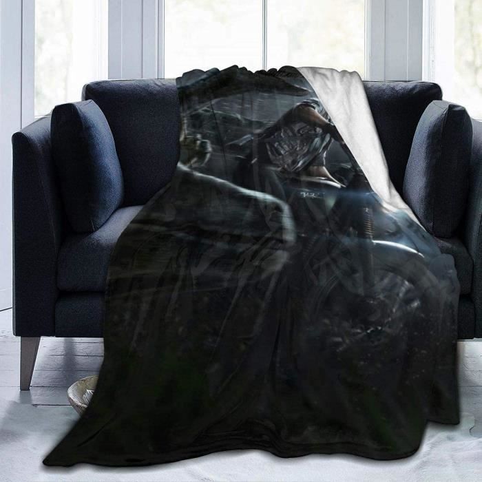 Jurassic World Supertural Couverture de lit en micro flanelle ultra douce et confortable pour canapé, chaise 125 x 150 cm