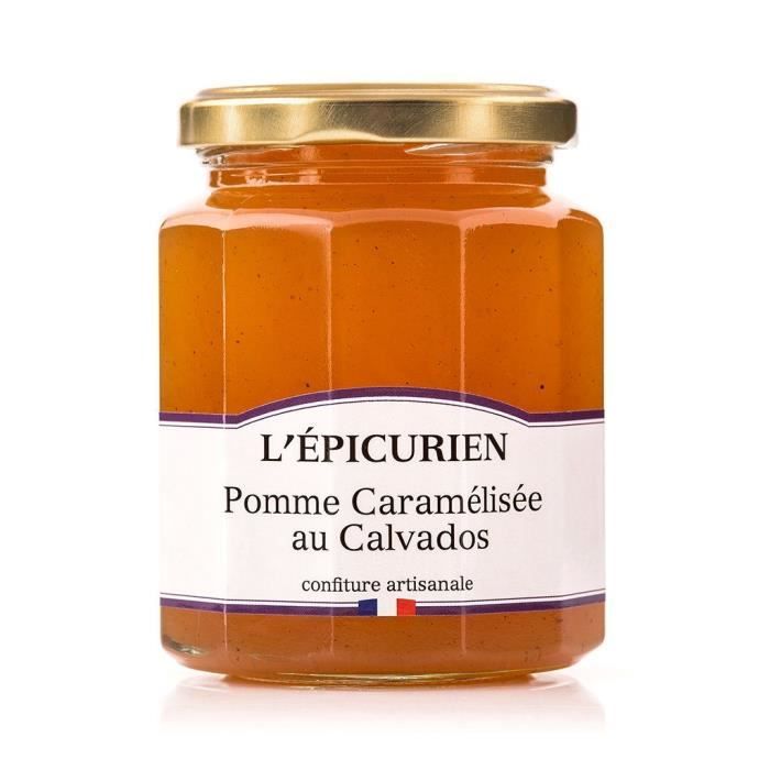 Confiture Pomme Caramélisée au Calvados