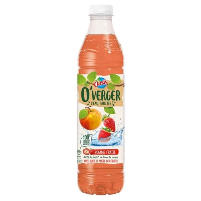 Oasis O’Verger Pomme Fraise 1,2L (lot de 12)