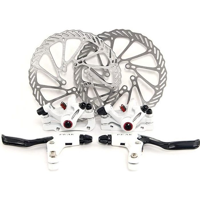 Yorbay NV-5 G3 Vélo Frein à Disque 160mm Kit Mécanique Avant + Arrière du Rotor