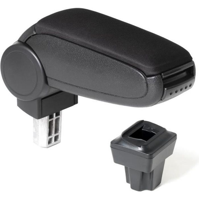 Cargoods Accoudoir central - avec compartiment de rangement - tissu noir - Opel Astra G 1998-2004