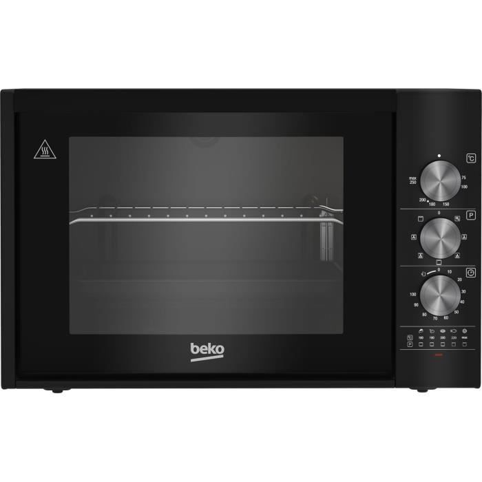Four posable multifonction chaleur brassée - BEKO - BMF30B - 30 L - Noir