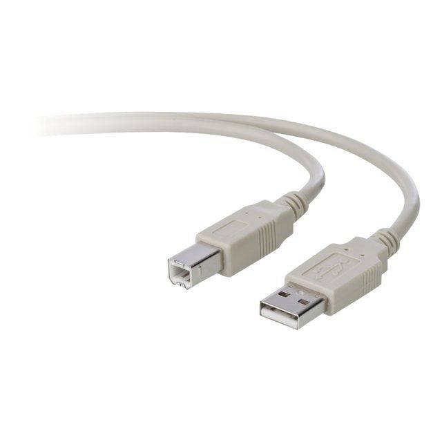 BELKIN Câble USB 4 broches - Type A (m) et Type B (m) - 3 m