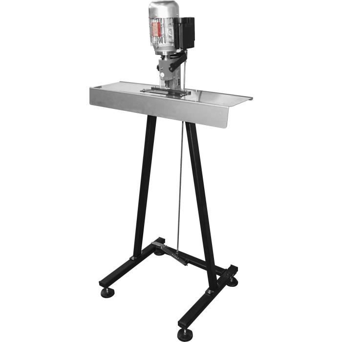 Riveteuse professionelle électrique TECOMEC sur pied pour chaîne de tronçonnage - Moteur 230 V - 50 Hz