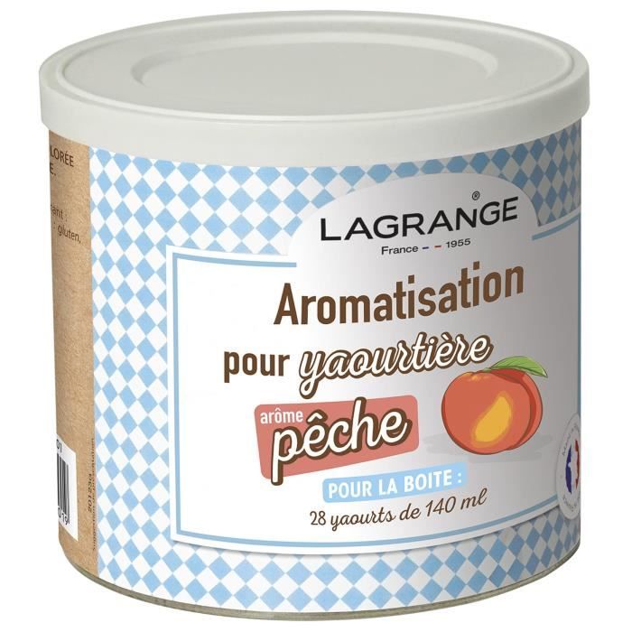 LAGRANGE Aromatisation pêche pour yaourts