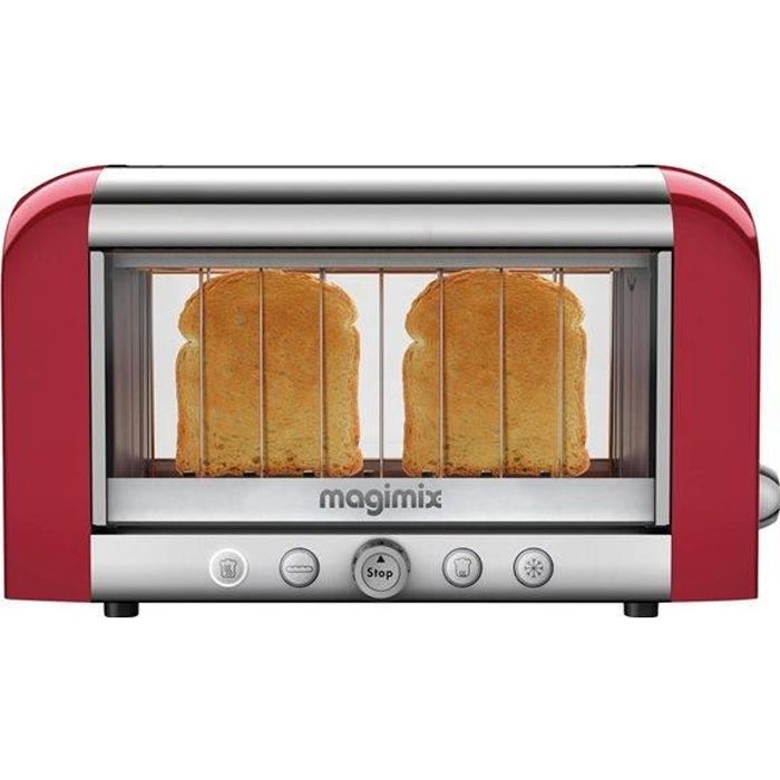 Grille pain Magimix 11540 VISION ROUGE