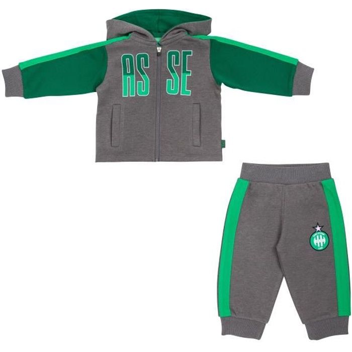 Jogging Veste + Pantalon ASSE bébé - Collection officielle AS Saint Etienne - Bébé