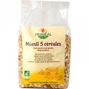 PRIMEAL - Muesli 5 Cereales Bio 500 g