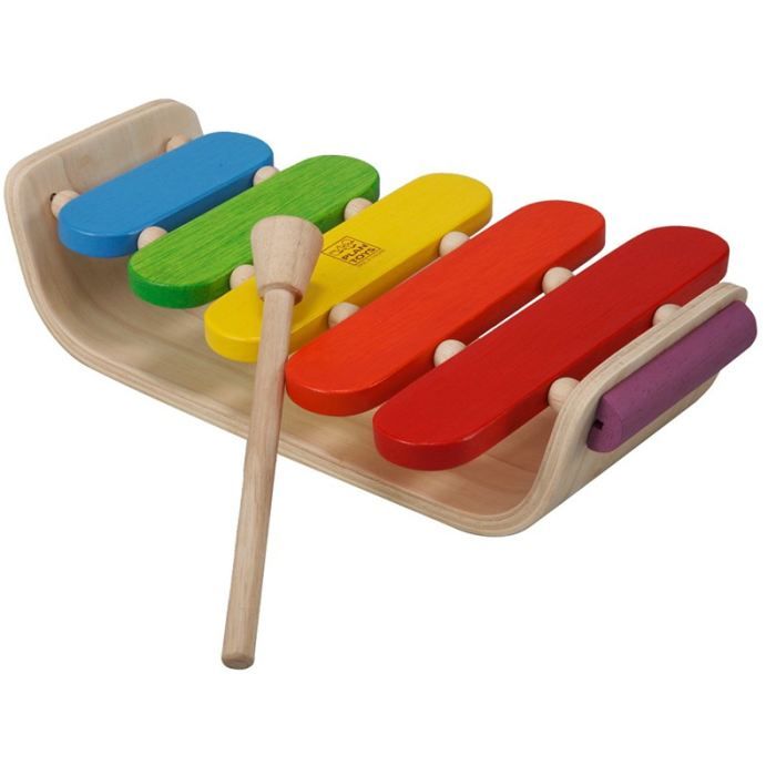 Plantoys - Jouets en bois - Xylophone ovale