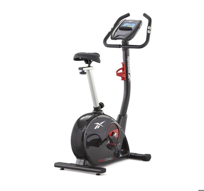 Reebok - ONE GB40s - Vélo d'appartement - Mixte Adulte - Noir (Noir/Rouge) - Taille Unique