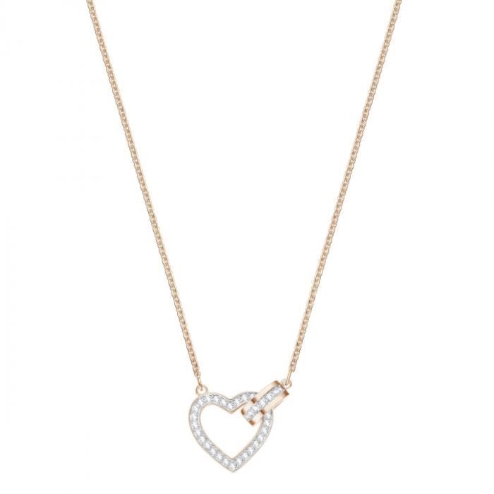 Collier Coeur femme Swarovski Lovely - Rosé - 5368540 Rose