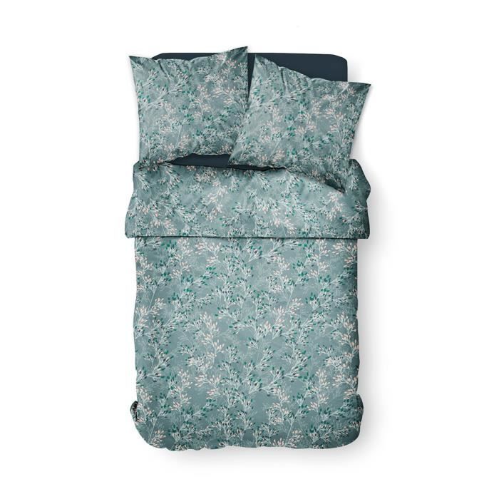 Housse de couette 220 x 240 Crazy Annabel + 2 taies 220x240 Vert