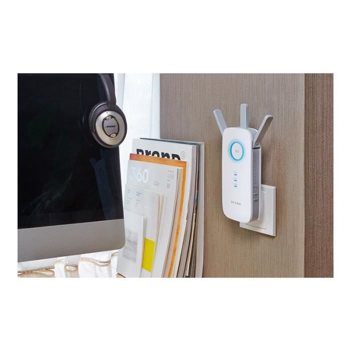 TP-LINK RE450 Extension de portée Wifi GigE Wi-Fi Bande double