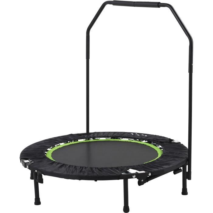 TUNTURI Trampoline Fitness 104 cm de diamètre / Fitness Reboundisseur - avec Poignée Ajustable