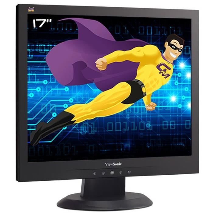 Ecran Plat PC 17- ViewSonic VA703b VS11366 LCD TFT TN VGA Audio 5:4 1280x1024