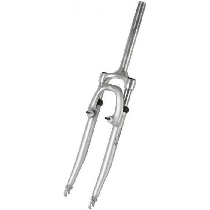 Zoom suspension de fourche avant 26 pouces vélo de ville 1 pouce argent 1 pouce