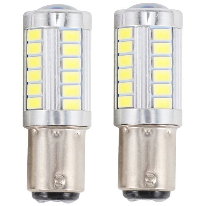 Lot 10 Ampoules Universelles Lot De 10 Ampoules LED BA15S 24V - Blanc Xénon 6000K - P21W - Pour Feux De Voiture Ampoule Led 12v - Foto 9