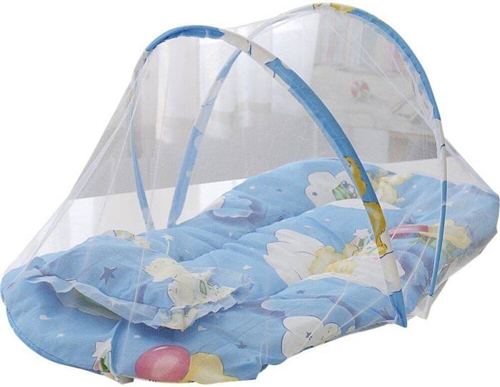 Moustiquaire Pliable Pour Lit 90x190x90cm - Installation Facile, Légère - Parfaite Pour Voyage, Camping