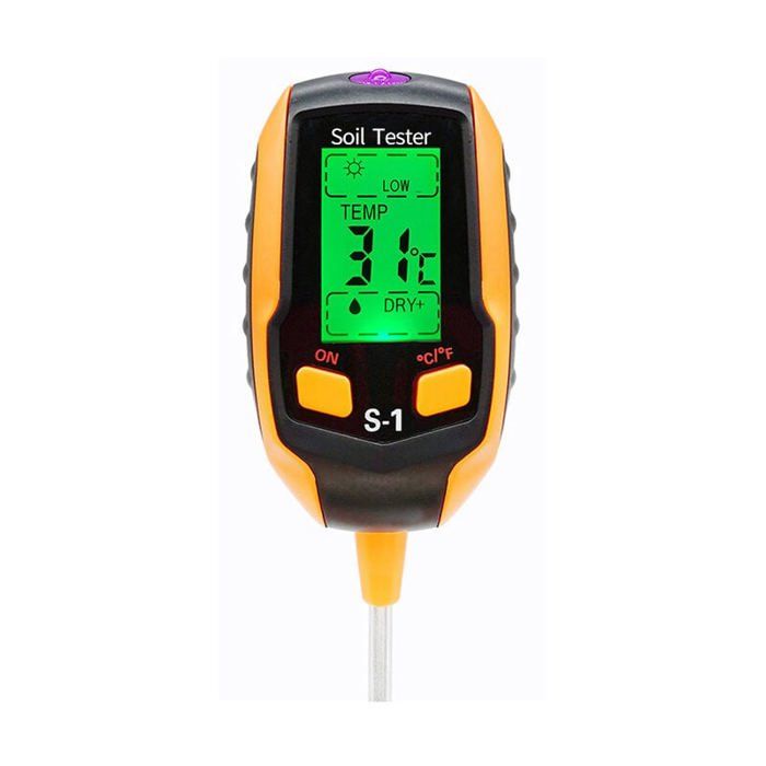 Thermomètre à Sonde Pour Sol Et Compost - Acier Inoxydable 304, Longue Sonde De 50 Cm, Pas Besoin De Piles - 2