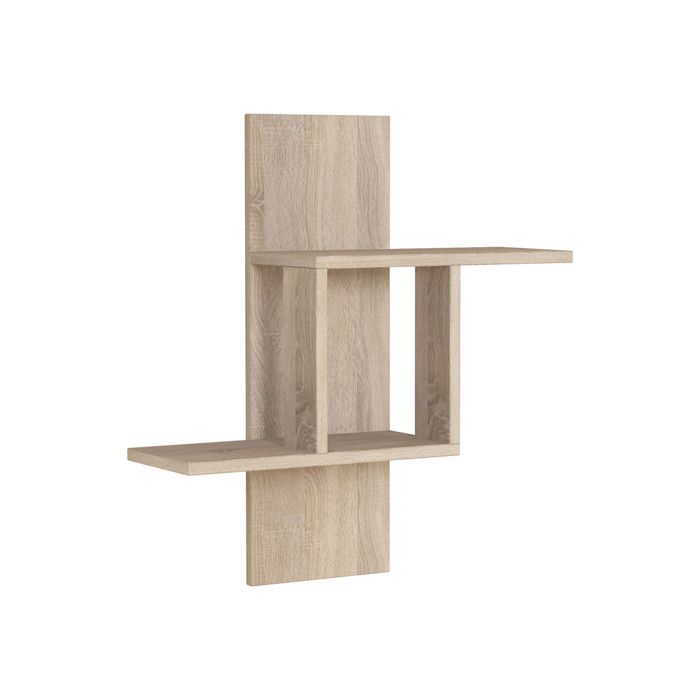 Étagère murale en bois Mill - 64 x 20 x 70 cm - Chêne de Sonoma Étagère murale en bois Mill - 64 x 20 x 70 cm - Chêne de Sonoma