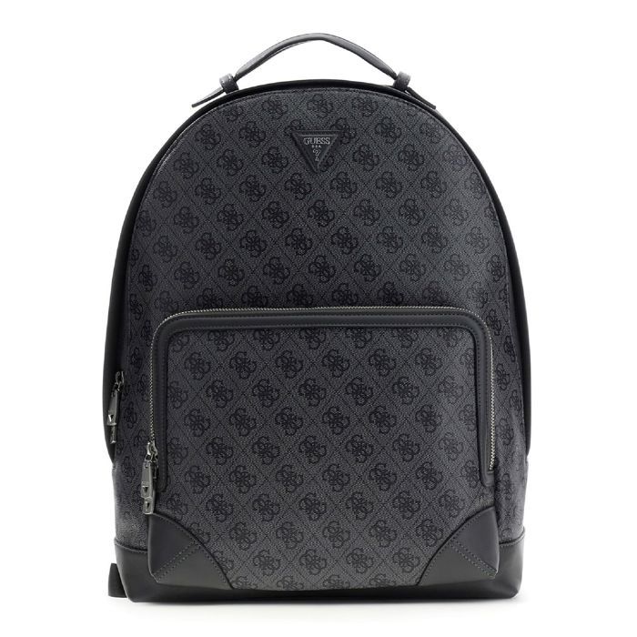 GUESS Sac à dos de loisirs gris foncé pour homme - Milano Backpack Black / Antracite 338800 GUESS Sac à dos de loisirs gris foncé pour homme - Milano Backpack Black / Antracite 338800