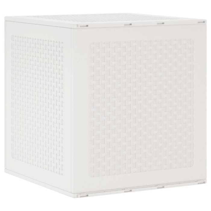 Coffre de rangement de jardin(1 PC) - VIDAXL - Boîte extérieur - Blanc 55x53x57 cm Polypropylène C98