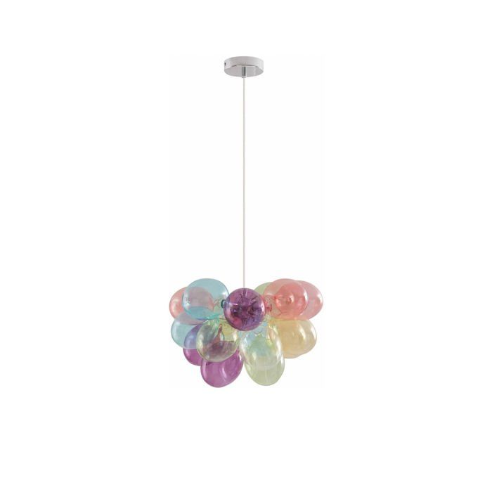 Suspension - Lucande - lampe suspendue - Verre - multicolore