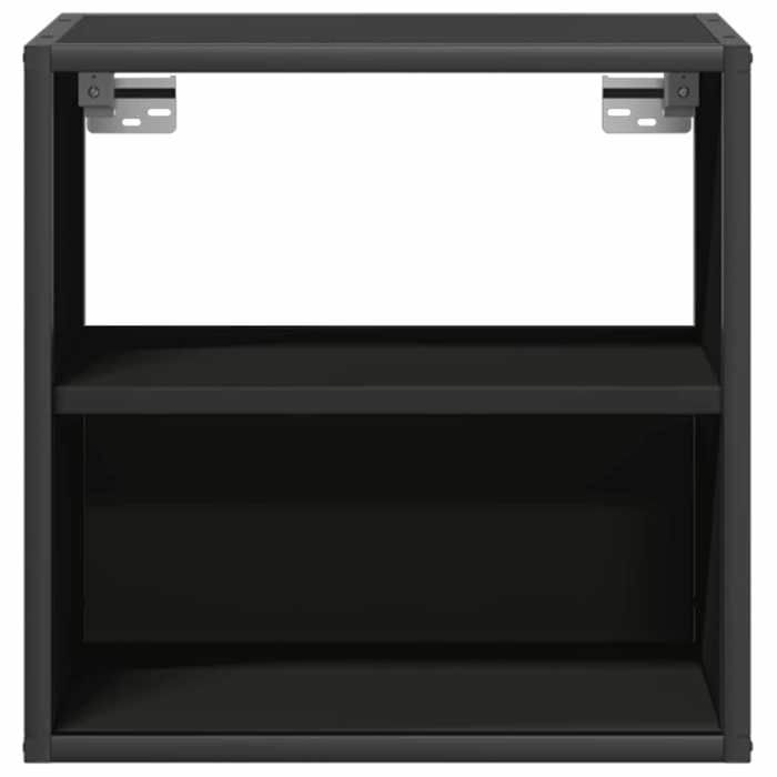Cabinet de Lit Moderne Noir Table de chevet/nuit avec rangement murale noir 40x31x39 5 cm CC3953 Cabinet de Lit Moderne Noir Table de chevet/nuit avec rangement murale noir 40x31x39 5 cm CC3953