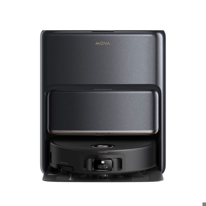 Reconditionné B2 MOVA Z60 Ultra Roller Complete Black Robot aspirateur laveur 28 000 Pa navigation intelligente