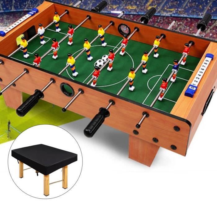 Housse De Protection Billard 7Ft - Anti-poussière Noir - Pour Table De Billard 215cm