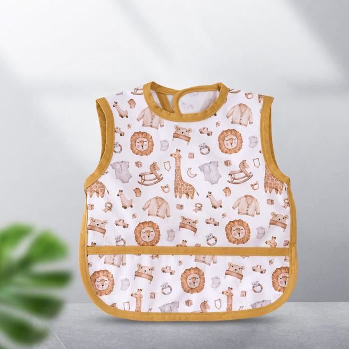 3 Pièces Bavoirs Bebe Naissance Bavoir Bebe Coton Doux Absorbant