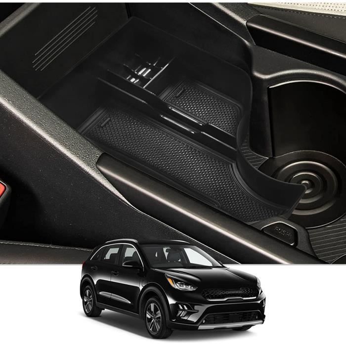 Boîte Rangement Console Centrale Kia Niro EV/PHEV 2022-2024 | Accoudoir Organisateur