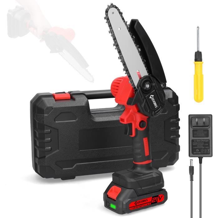 SOARS Élagueuse Électrique 750W Télescopique - Scie à Élaguer Jusqu'à 4m Avec Guide 20cm