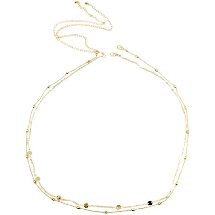 Ceinture Ventre Chaîne Strass - Bikini Minimaliste Ou Bijou Corps, Neuf Avec étiquettes