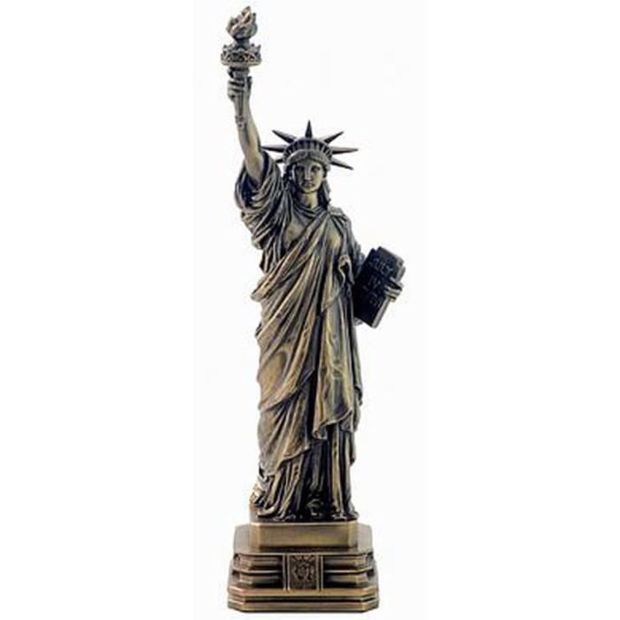 Statue De La Liberte Bronze Statue Sculpture Cdiscount Maison