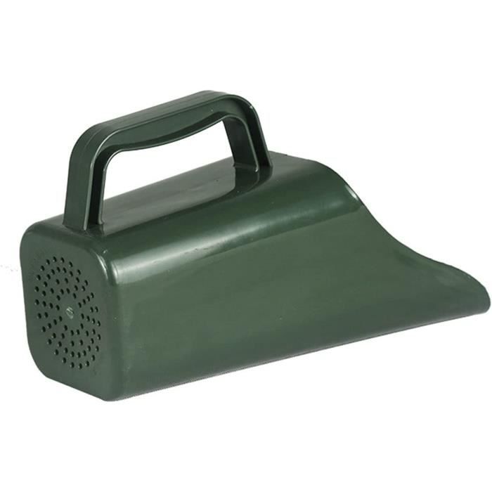 Pelle De Jardin En Plastique Multi-Usage Avec Réservoir Et Balayette Repliable - 88cm Taupe