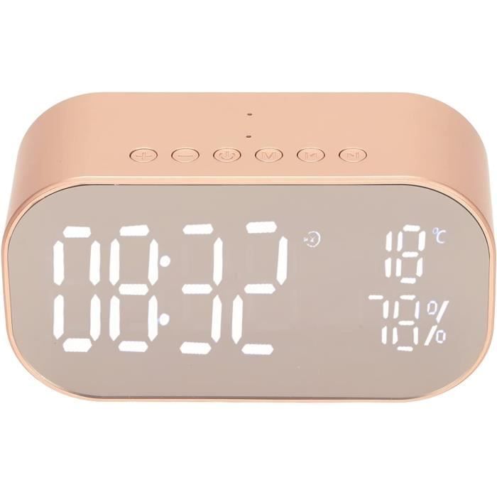 MARKELL RéVeil NuméRique à LED Avec Radio FM Et Haut-Parleur Bluetooth