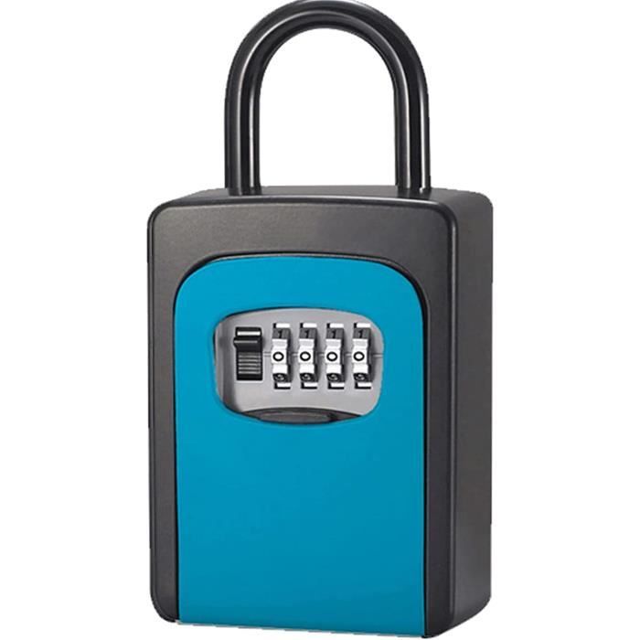 Key Lock Box Coffre-Fort à clé Portable Boîte de Rangement à clé à ...