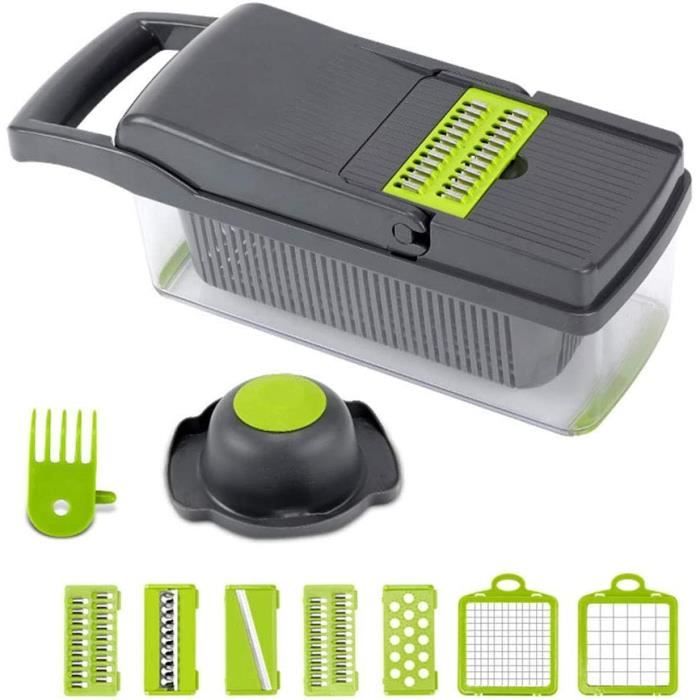 Hachoir À Fruits Et Légumes Trancheur De Légumes En Acier Inoxydable