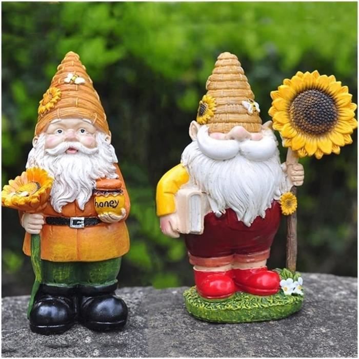 2 Statues Poules Acrylique Pour Jardin - Décoration Extérieure Résistante Aux Intempéries