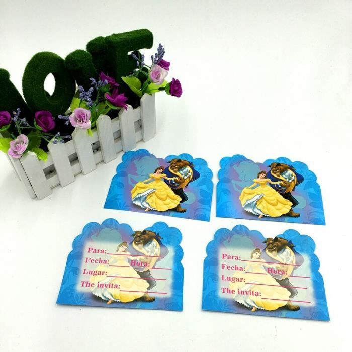 Invitations La Belle Et La Bete 10 Pieces Lot Cartes D Invitation Pour Fete D Anniversaire Pour Enfant Modele Kuyqkpc Achat Vente Faire Part Invitation Invitations La Belle Et La Bet Cdiscount Invitations La Belle Et La Bete 10 Pieces Lot Cartes D Invitation Pour Fete D Anniversaire Pour Enfant Modele Kuyqkpc Achat Vente Faire Part Invitation Invitations La Belle Et La Bet Cdiscount