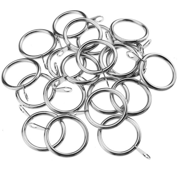 25 Anneaux de Rideau pour Tringle de FenêTre de Douche de Salle de Bain DiamèTre Interne 38 Mm Anneaux de Suspension en MéTal Argenté Pour Rideaux et Tringles Anneaux de Rideau Robustes 25 Anneaux de Rideau pour Tringle de FenêTre de Douche de Salle de Bain DiamèTre Interne 38 Mm Anneaux de Suspension en MéTal Argenté Pour Rideaux et Tringles Anneaux de Rideau Robustes