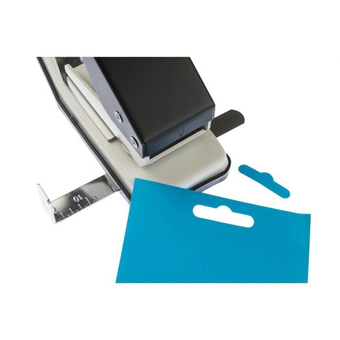 Perforatrice Carrée Portable - Pour Papier, Étiquettes, Enveloppes, Scrapbooking, DIY - Design Ergonomique