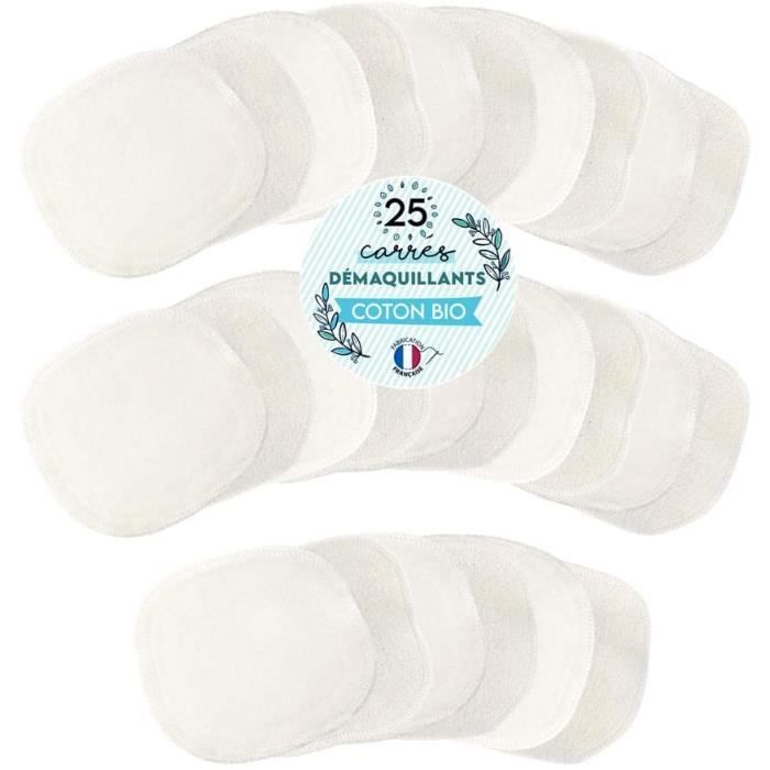 25 Carres Demaquillants Lavables Coton Bio 1 Face Ultra Douce Et 1 Face Eponge Fabrication Francaise Soutenez Vos Entreprises Cdiscount Puericulture Eveil Bebe 25 Carres Demaquillants Lavables Coton Bio 1 Face Ultra Douce Et 1 Face Eponge Fabrication Francaise Soutenez Vos Entreprises Cdiscount Puericulture Eveil Bebe