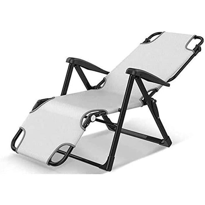 Chaise Longue Pliante extérieure, Fauteuil inclinable Pliant, lit