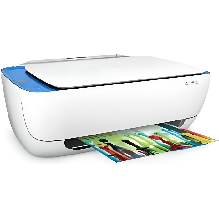 Imprimante multifonctions - HP - Deskjet 3637 - Wifi, USB 2.0, Impression Recto/Verso manuel