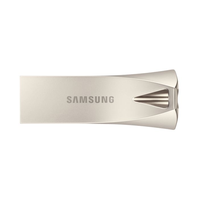 samsung - memories bar plus champagne silver 256gb