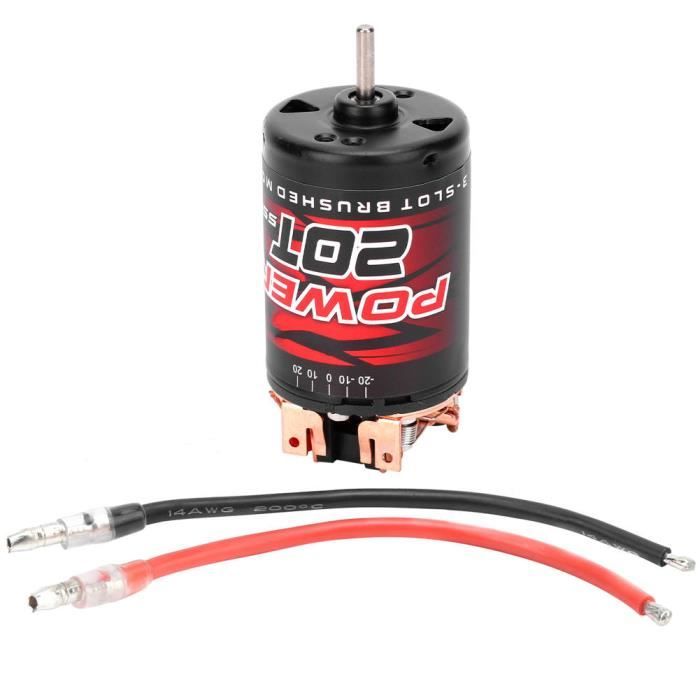 HURRISE Moteur De Voiture Télécommandé Moteur Sans Balais étanche 3660 3800KV 80A Ensemble
